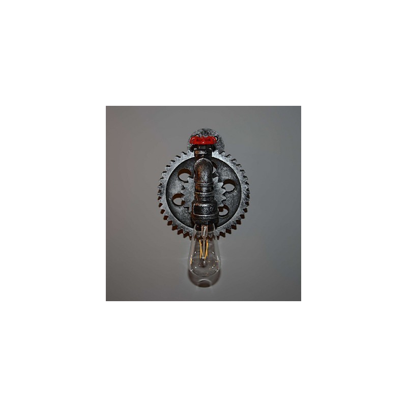 Luminária de parede criativa para restaurante, bar, corredor, luminária de parede, loft, equipamento industrial, personalidade para fazer os velhos canos de água