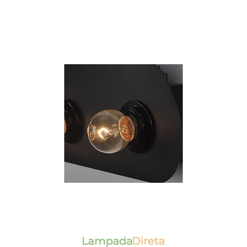 4 luzes American Village Pastoral LOFT estilo quarto corredor ferro retro lâmpadas de parede