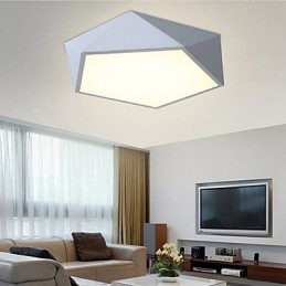 Luminária de teto com ventosa geométrica simples e criativa moderna