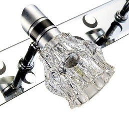 Nova chegada iluminação de parede de lavagem lâmpada branca de cor única para espelho frontal ferragens placa de metal luz de parede de banheiro