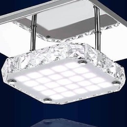 Luminárias de parede embutidas modernas contemporâneas de metal