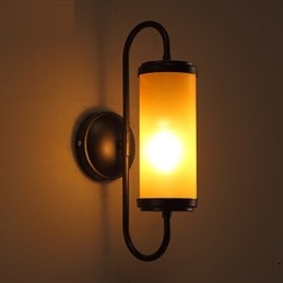 Contratado e contemporâneo American Country Restaurando maneiras antigas Candlestick Wall Lamp Lights