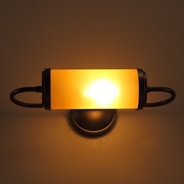 Contratado e contemporâneo American Country Restaurando maneiras antigas Candlestick Wall Lamp Lights