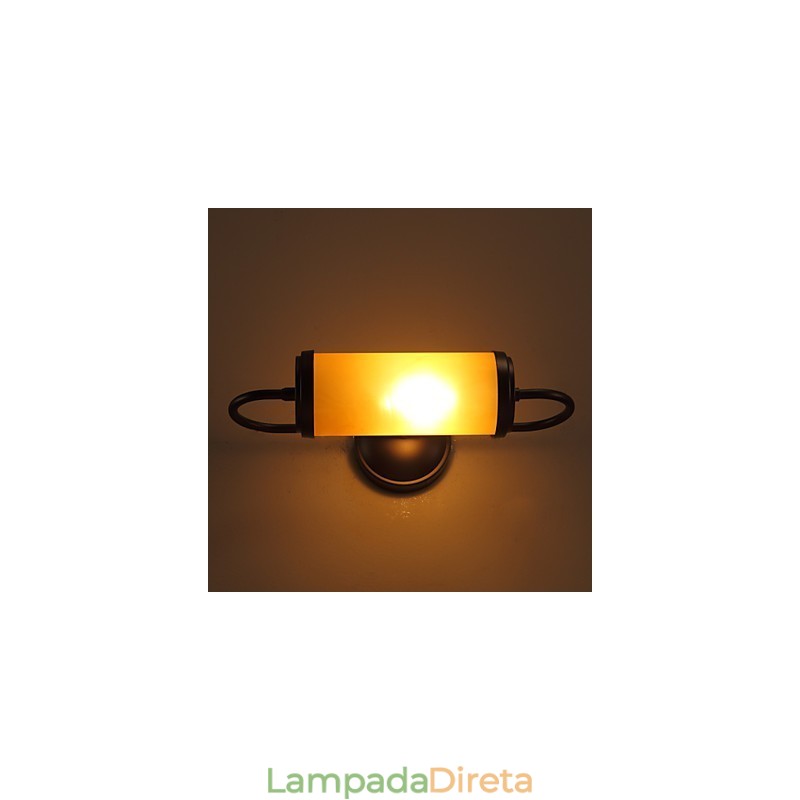 Contratado e contemporâneo American Country Restaurando maneiras antigas Candlestick Wall Lamp Lights