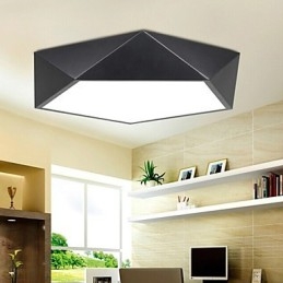 Luminária de teto com ventosa geométrica simples e criativa moderna