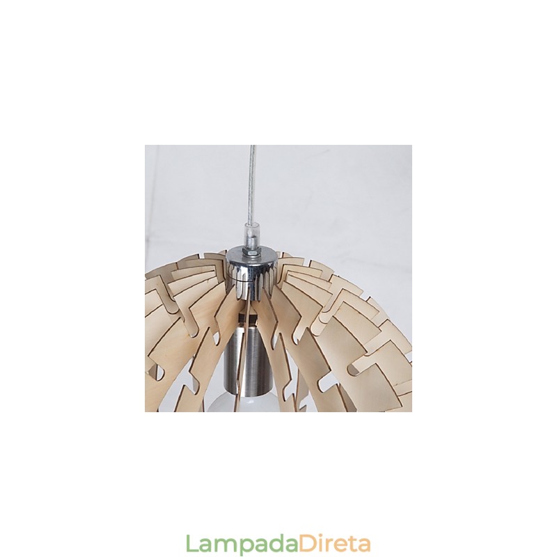 Lustre de madeira Vintage Others