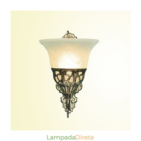 Luminárias de parede europeias Material metálico Revestimento Bronze Iluminação com cabeceira Sala de estar Espelho frontal Lâmpada de varanda Luminárias de parede europeias Material metálico Revestimento Bronze Iluminação com cabeceira Sala de estar Espelho frontal Lâmpada de varanda