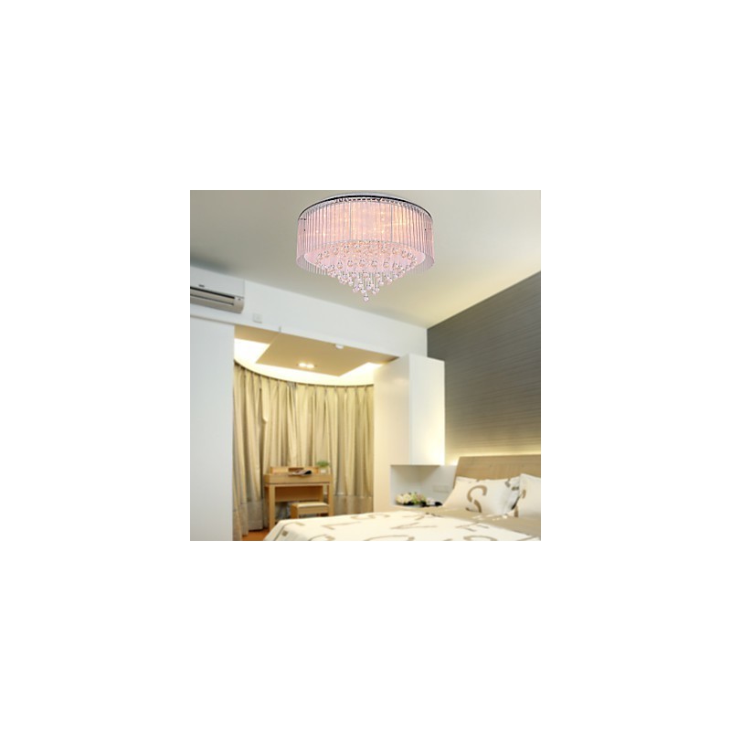 Moderno Contemporâneo Cristal Galvanizado Montagem Embutida