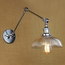 Apliques de parede Iluminação de banheiro Luzes de parede externas Luzes de parede de leitura Modernas contemporâneas Vidro