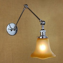 Apliques de parede Iluminação de banheiro Luzes de parede externas Luzes de parede de leitura Modernas contemporâneas Vidro
