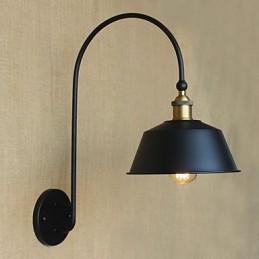 American Country LOFT Industrial Machinery Light Wind Retro Villa Nostalgic Dining Room Ferro Luminária de parede decorativa