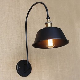 American Country LOFT Industrial Machinery Light Wind Retro Villa Nostalgic Dining Room Ferro Luminária de parede decorativa