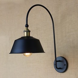 American Country LOFT Industrial Machinery Light Wind Retro Villa Nostalgic Dining Room Ferro Luminária de parede decorativa