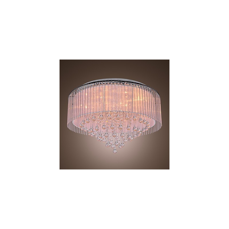 Moderno Contemporâneo Cristal Galvanizado Montagem Embutida