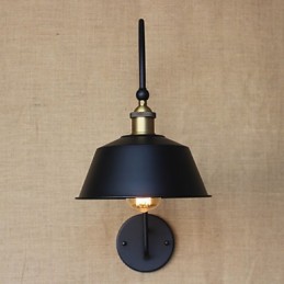 American Country LOFT Industrial Machinery Light Wind Retro Villa Nostalgic Dining Room Ferro Luminária de parede decorativa