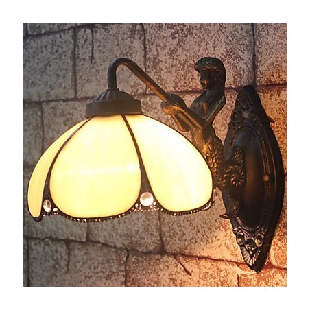 Luminária de parede de ferro forjado criativa rural contratada europeia Luminária de parede de ferro forjado criativa rural contratada europeia