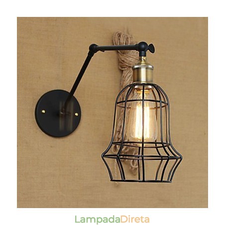 Arandelas de parede Luzes de balanço Luzes de parede de leitura Mini estilo rústico Lodge Metal Arandelas de parede Luzes de balanço Luzes de parede de leitura Mini estilo rústico Lodge Metal