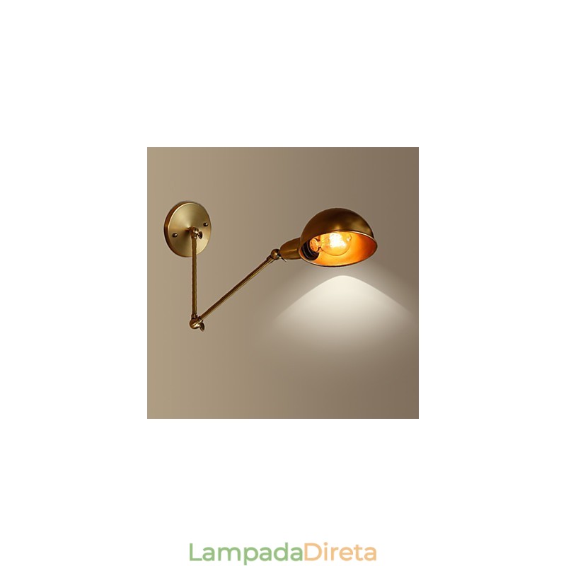 Apliques de parede estilo industrial americano Max