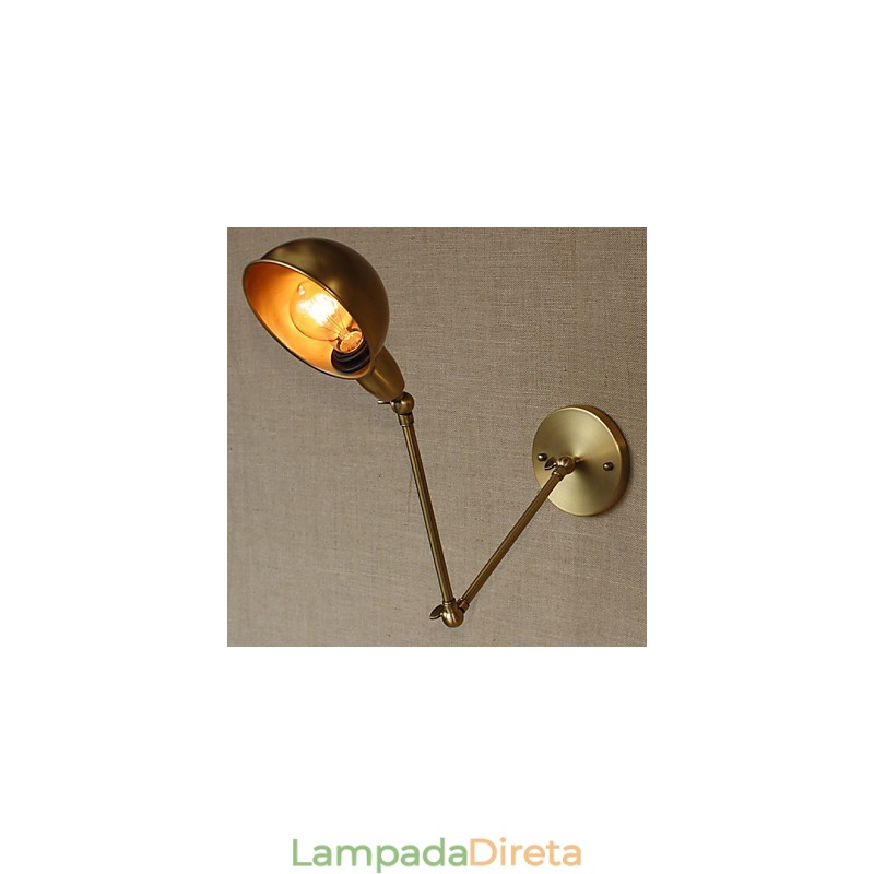 Apliques de parede estilo industrial americano Max