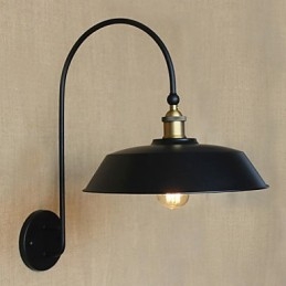 Criativo American Country Ferro Retro Redondo Industrial Sala de Estar Varanda Corredor Escadas Decoração de Quarto Lâmpada