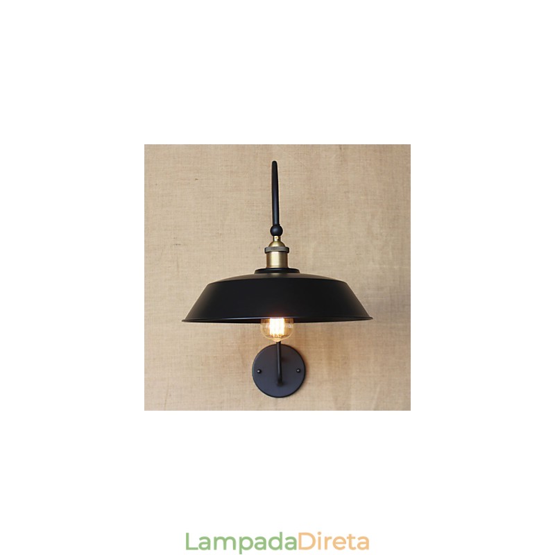 Criativo American Country Ferro Retro Redondo Industrial Sala de Estar Varanda Corredor Escadas Decoração de Quarto Lâmpada