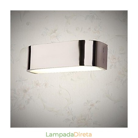 Luminárias de parede embutidas modernas contemporâneas de metal Luminárias de parede embutidas modernas contemporâneas de metal