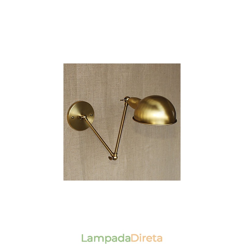 O braço longo do estilo industrial americano duplo de alta qualidade decorativo de parede