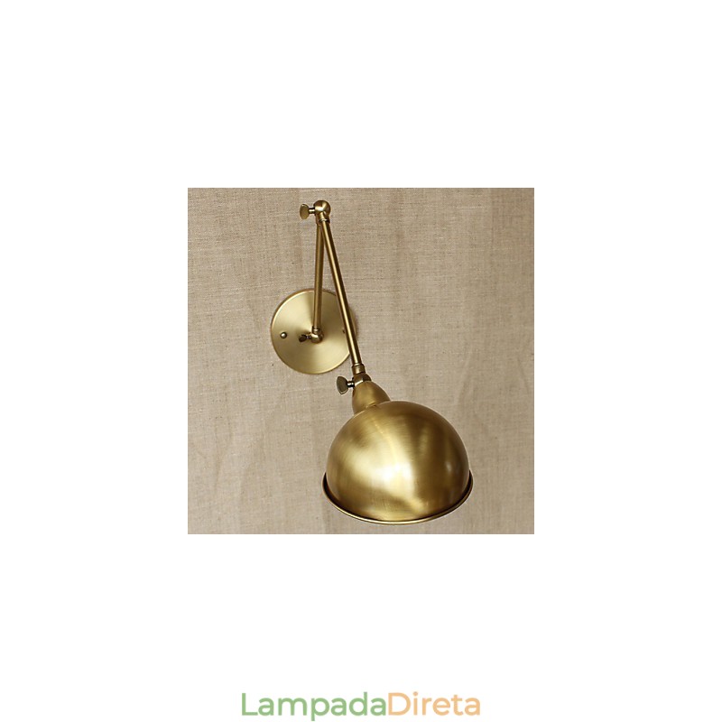 O braço longo do estilo industrial americano duplo de alta qualidade decorativo de parede