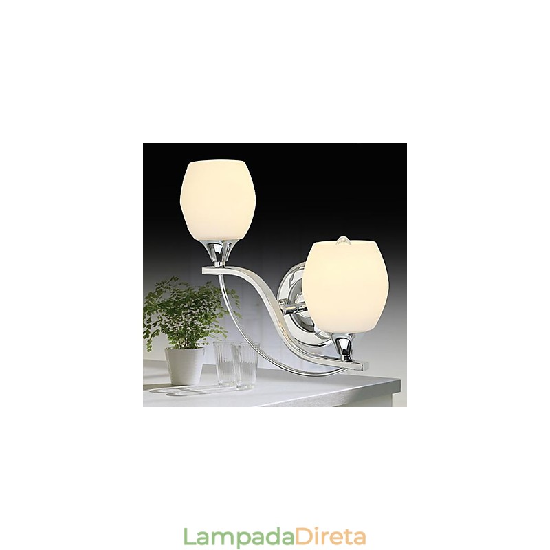 Apliques de parede modernos e contemporâneos em metal