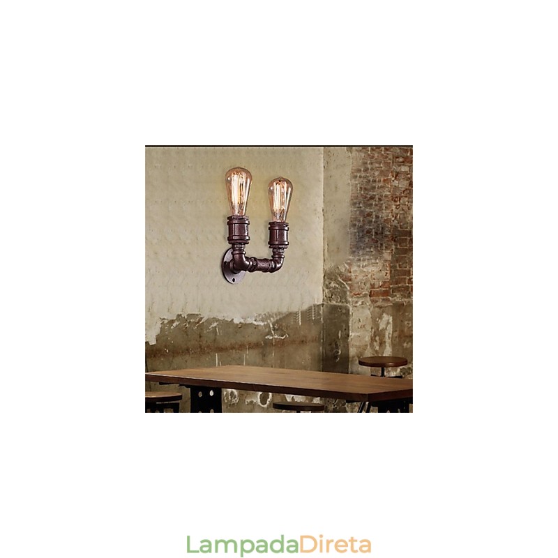 Cheio de personalidade, aparência elegante, gaiola americana retrô, parede