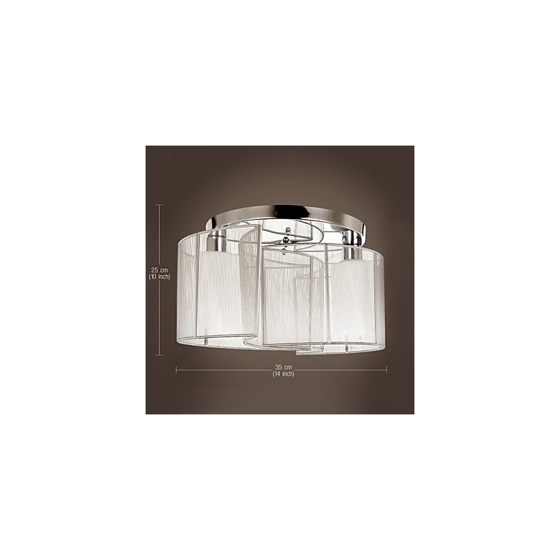Luminária de Teto Design Moderno 2 Luzes