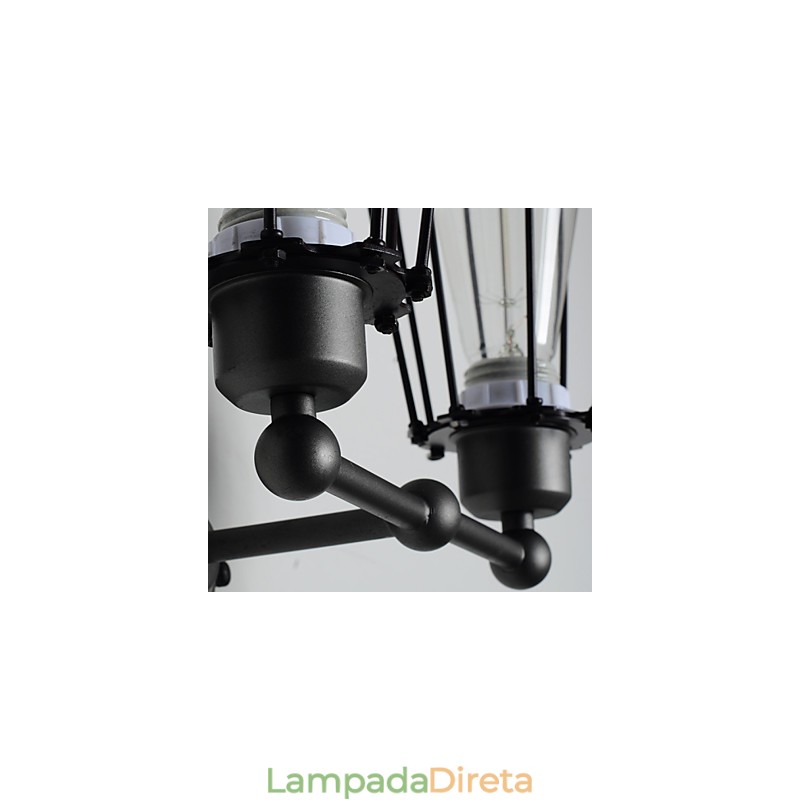 Loft American Country Iron Art Antique Wall Lamp Indústria Luzes