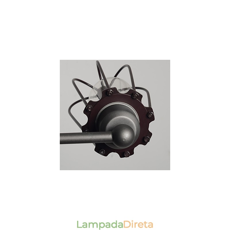 Loft American Country Iron Art Antique Wall Lamp Indústria Luzes