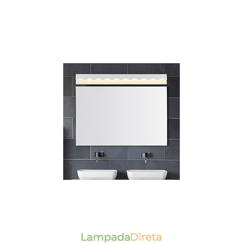 Iluminação de banheiro Wall Washers Luzes de parede de leitura Mini estilo moderno contemporâneo Metal
