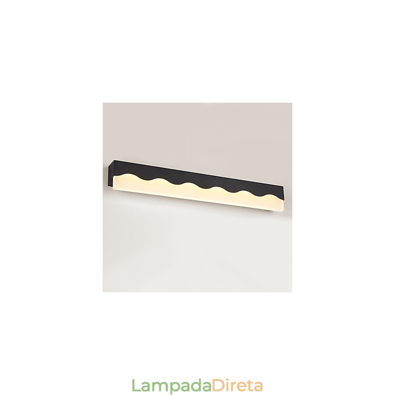 Iluminação de banheiro Wall Washers Luzes de parede de leitura Mini estilo moderno contemporâneo Metal