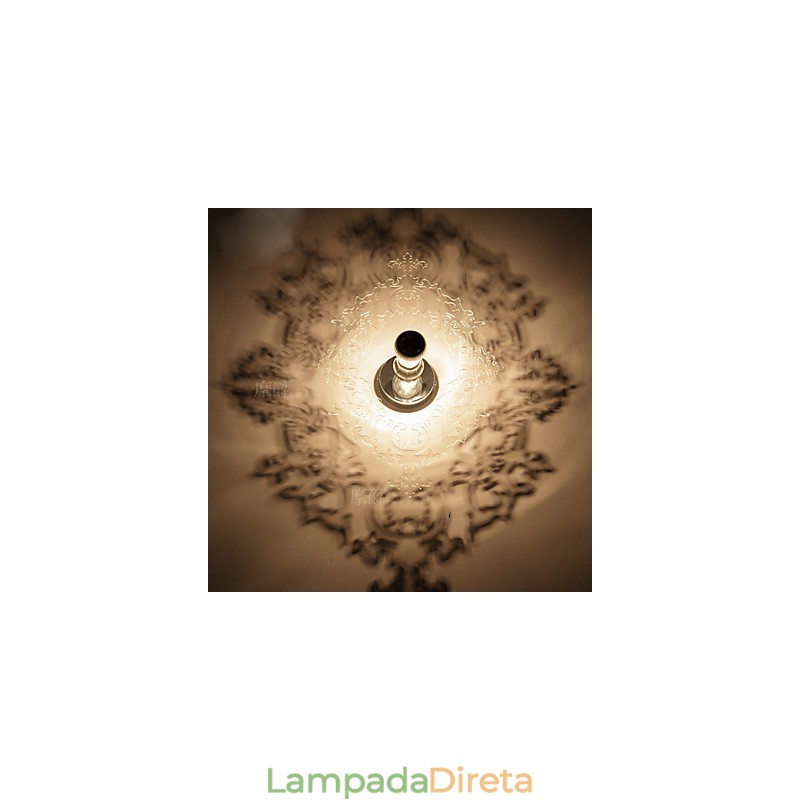 Luminária de parede Nordic 5 D Phantom Rome Shadow
