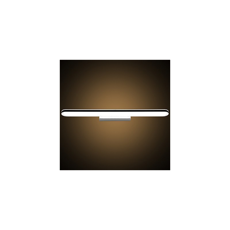 Apliques de parede Iluminação de banheiro Luzes de parede de leitura Mini estilo moderno contemporâneo Metal