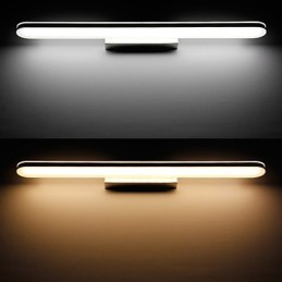 Apliques de parede Iluminação de banheiro Luzes de parede de leitura Mini estilo moderno contemporâneo Metal