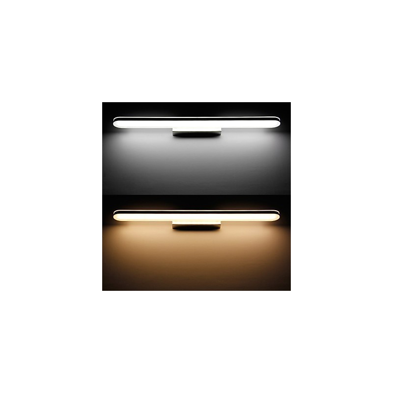 Apliques de parede Iluminação de banheiro Luzes de parede de leitura Mini estilo moderno contemporâneo Metal