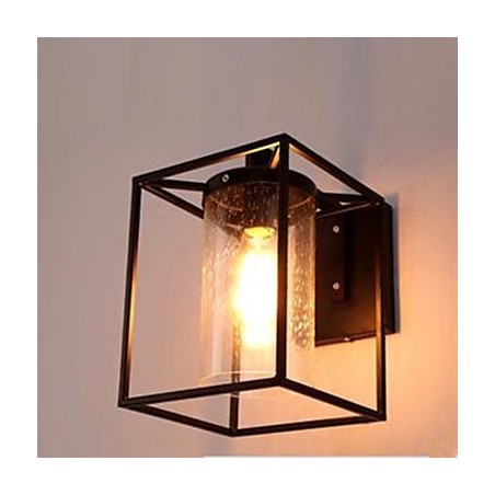 Luminária de parede estilo loft nórdico estilo contraído estilo country americano bolha de chuva vidro Luminária de parede estilo loft nórdico estilo contraído estilo country americano bolha de chuva vidro