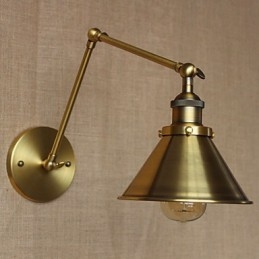 American Rural Countryside Retro Bronze Warehouse Restaurante Café Decorativo Wall Sconce