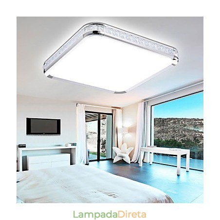 Luminária embutida de acrílico moderna de luxo com luz ajustável dourada ou prateada, você pode escolher Luminária embutida de acrílico moderna de luxo com luz ajustável dourada ou prateada, você pode escolher