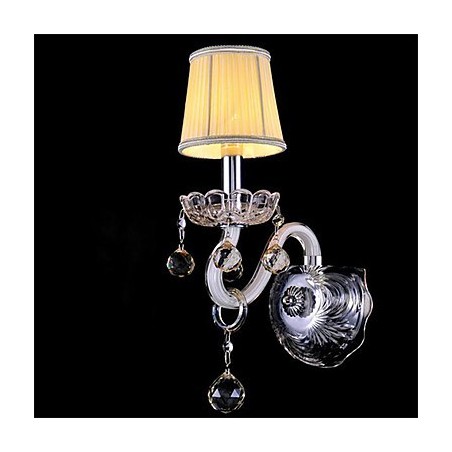 Cristal Mini Estilo Arandelas De Parede Vela Luzes De Parede Modernas Contemporâneas Vidro Cristal Mini Estilo Arandelas De Parede Vela Luzes De Parede Modernas Contemporâneas Vidro