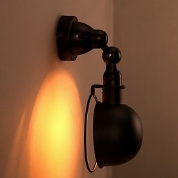 Luminária de parede dobrável com personalidade retrô para corredor, da Creative Industries