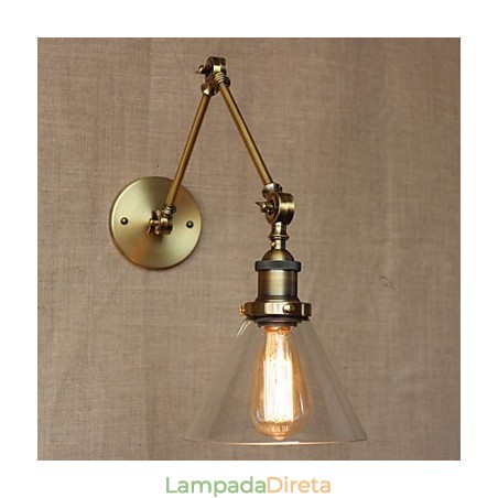 Loja Vintage Retro Exclusivamente Design Moderno Bronze Igreja Lobby Decorado Quarto Luminária de Parede Loja Vintage Retro Exclusivamente Design Moderno Bronze Igreja Lobby Decorado Quarto Luminária de Parede