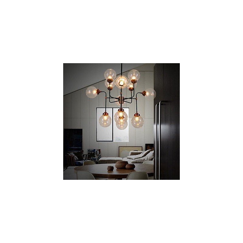 Magic Beans Droplight Criativo de Personagem Individual Lâmpada de Ferro Forjado Indústria Vento