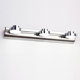 Apliques de parede Iluminação de banheiro Luzes de parede de leitura Mini estilo moderno contemporâneo Metal