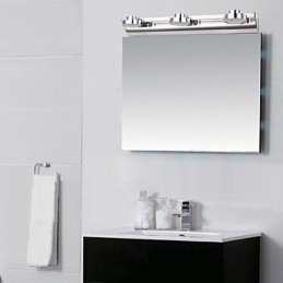 Apliques de parede Iluminação de banheiro Luzes de parede de leitura Mini estilo moderno contemporâneo Metal