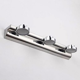 Apliques de parede Iluminação de banheiro Luzes de parede de leitura Mini estilo moderno contemporâneo Metal