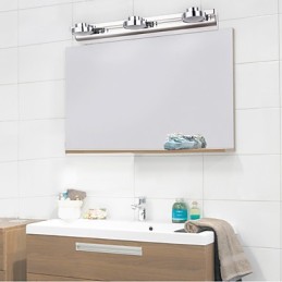 Apliques de parede Iluminação de banheiro Luzes de parede de leitura Mini estilo moderno contemporâneo Metal